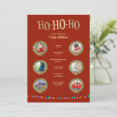 XMAS DIT IS UW LEVEN-TOEVOEGDE FOTO'S + MILESTONEN KAART (Staand voorkant)