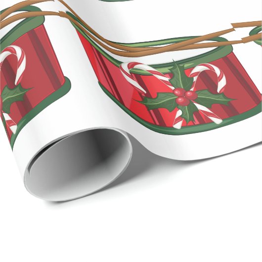 Xmas Drum Cadeaupapier (Rol Hoek)