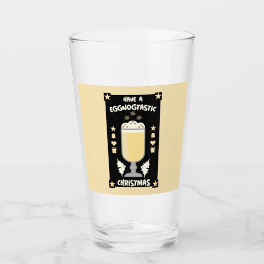 xmas eggnog punch glas (Voorkant)