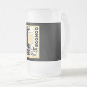 Xmas Eggnog Punch Matglas Bierpul (Voorkant rechts)