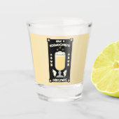 Xmas Eggnog Punch Shot Glas (Voorkant)