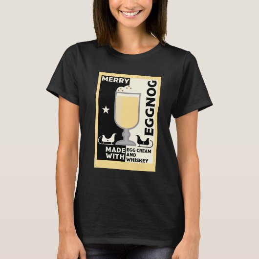 Xmas Eggnog Punch T-Shirt (Voorkant)