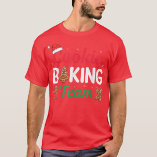 Xmas Family Matching Group Cookie Baking Team Chri T-shirt