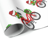 xmas-fiets cadeaupapier (Rol Hoek)