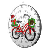 xmas-fiets dartbord (Voorkant Rechts)