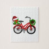 xmas-fiets legpuzzel (Verticaal)