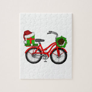 xmas-fiets legpuzzel