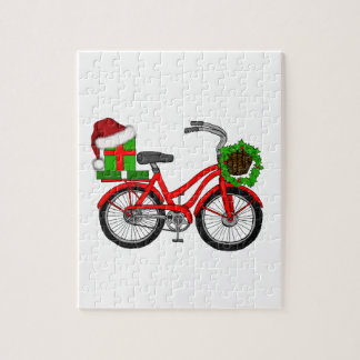 xmas-fiets legpuzzel