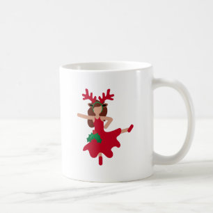 xmas flamenco dancer emoji koffiemok