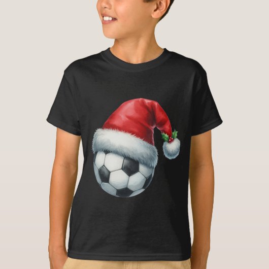 Xmas Football Lovers Teeshirt T-shirt (Voorkant)