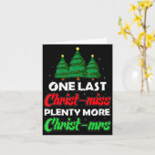 Xmas Future Bride Wife New Fiance Funny Engagement Kaart (Gele Bloem)