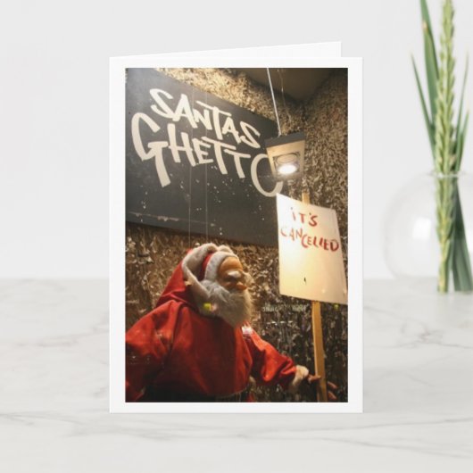 Xmas (geannuleerd) feestdagen kaart (Voorkant)