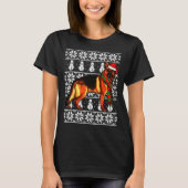 Xmas German Shepherd T-shirt (Voorkant)
