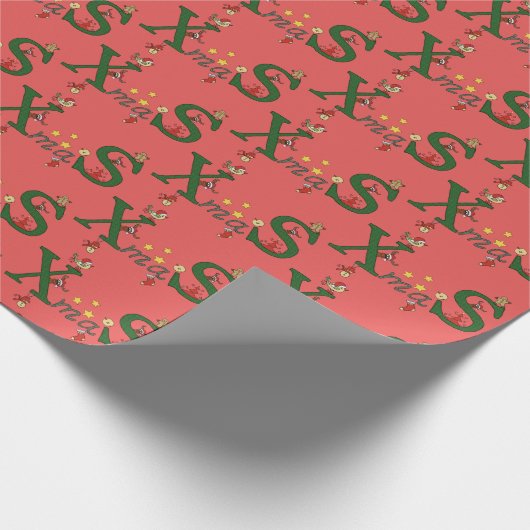 Xmas Geschenkpapier Cadeaupapier (Hoek)