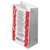 XMAS GIF BAG KLEIN CADEAUZAKJE (Achterkant Gekanteld)