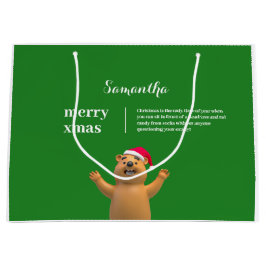 XMAS GIFT BAG GROOT CADEAUZAKJE