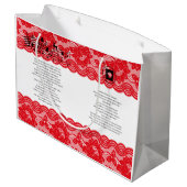 XMAS GIFT BAG GROOT CADEAUZAKJE (Achterkant Gekanteld)