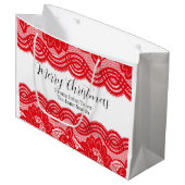 XMAS GIFT BAG GROOT CADEAUZAKJE (Voorkant Gekanteld)