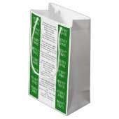 XMAS GIFT BAG KLEIN CADEAUZAKJE (Achterkant Gekanteld)