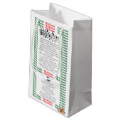 XMAS GIFT BAG KLEIN CADEAUZAKJE (Achterkant Gekanteld)