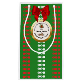 XMAS GIFT BAG KLEIN CADEAUZAKJE