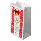 XMAS GIFT BAG KLEIN CADEAUZAKJE (Voorkant Gekanteld)