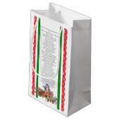 XMAS GIFT BAG KLEIN CADEAUZAKJE (Achterkant Gekanteld)