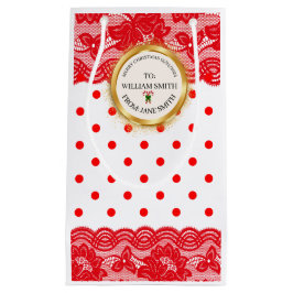 XMAS GIFT BAG KLEIN CADEAUZAKJE