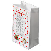 XMAS GIFT BAG KLEIN CADEAUZAKJE (Achterkant Gekanteld)