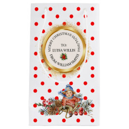 XMAS GIFT BAG KLEIN CADEAUZAKJE