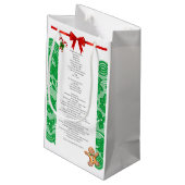 XMAS GIFT BAG KLEIN CADEAUZAKJE (Achterkant Gekanteld)