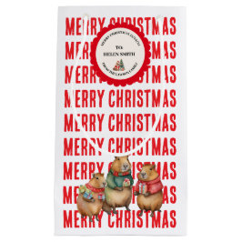 XMAS GIFT BAG KLEIN CADEAUZAKJE