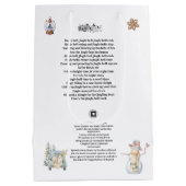 XMAS GIFT BAG MEDIUM CADEAUZAKJE (Achterkant)