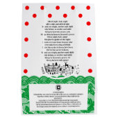 XMAS GIFT BAG MEDIUM CADEAUZAKJE (Achterkant)