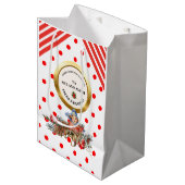 XMAS GIFT BAG MEDIUM CADEAUZAKJE (Voorkant Gekanteld)