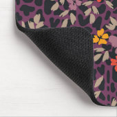 Xmas Gift Bold Oversize Hand Gevilde Floral Muismat (Hoek)