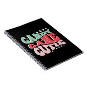 Xmas Gift Candy Cane Cutie Notitieboek (Rechterzijde)