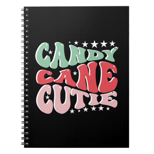 Xmas Gift Candy Cane Cutie Notitieboek (Voorkant)