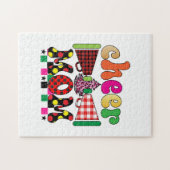 Xmas Gift Cheer Mam Legpuzzel (Horizontaal)
