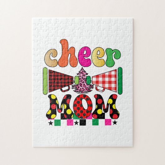 Xmas Gift Cheer Mam Legpuzzel (Verticaal)