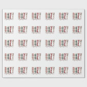 Xmas Gift Cozy Season Cadeaupapier (Vlak)