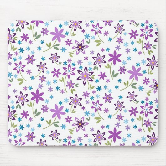 Xmas Gift Cute Floral Ditsy Muismat (Voorkant)