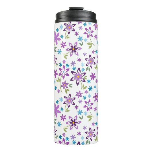 Xmas Gift Cute Floral Ditsy Thermosbeker (Voorkant)
