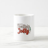 Xmas Gift Feeling Jolly Koffiemok (Center)