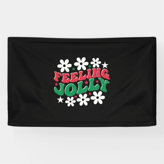 Xmas Gift Feeling Jolly Spandoek (Horizontaal)