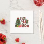 Xmas Gift Ho Ho Ho Servet (Insitu)