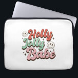 Xmas Gift Holly Jolly Baby Laptop Sleeve<br><div class="desc">Xmas Gift Holly Jolly Baby</div>
