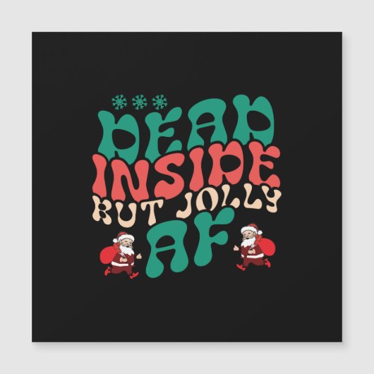 Xmas Gift Inside But Jolly Af (Voorkant)