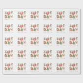 Xmas Gift Jingle helemaal Cadeaupapier (Vlak)