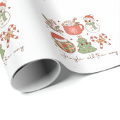 Xmas Gift Jingle helemaal Cadeaupapier (Rol Hoek)